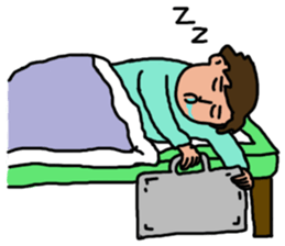 The busy businessman sticker #6870494