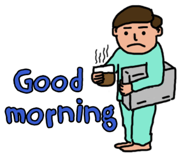 The busy businessman sticker #6870496