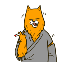 Daily life of the dog uncle sticker #6870664