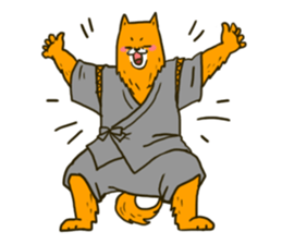 Daily life of the dog uncle sticker #6870668