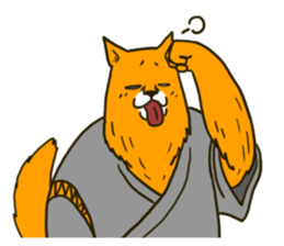 Daily life of the dog uncle sticker #6870672