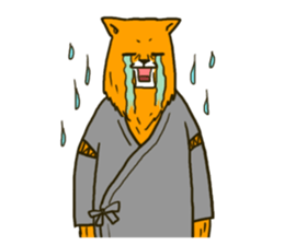 Daily life of the dog uncle sticker #6870681