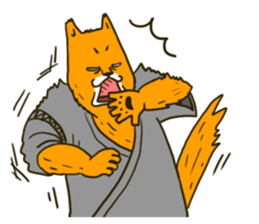 Daily life of the dog uncle sticker #6870682