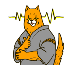 Daily life of the dog uncle sticker #6870684