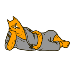 Daily life of the dog uncle sticker #6870688