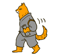 Daily life of the dog uncle sticker #6870692