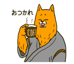 Daily life of the dog uncle sticker #6870694