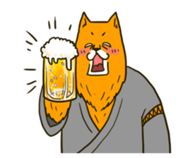 Daily life of the dog uncle sticker #6870699