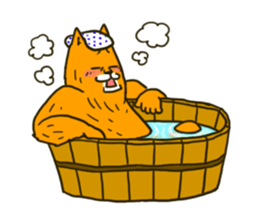 Daily life of the dog uncle sticker #6870702