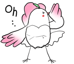 Birds and ballet sticker #6870724