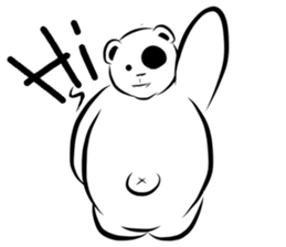 blueteria bear (EN) sticker #6870744