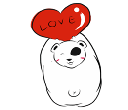 blueteria bear (EN) sticker #6870747