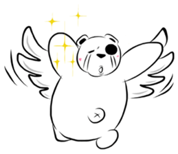 blueteria bear (EN) sticker #6870749