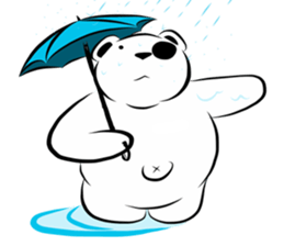 blueteria bear (EN) sticker #6870750