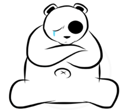 blueteria bear (EN) sticker #6870755