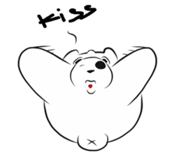 blueteria bear (EN) sticker #6870760