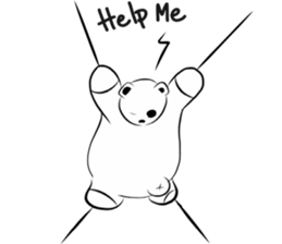 blueteria bear (EN) sticker #6870761