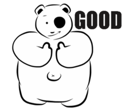 blueteria bear (EN) sticker #6870764