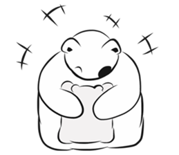 blueteria bear (EN) sticker #6870769