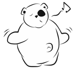 blueteria bear (EN) sticker #6870770