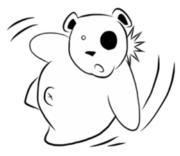 blueteria bear (EN) sticker #6870772