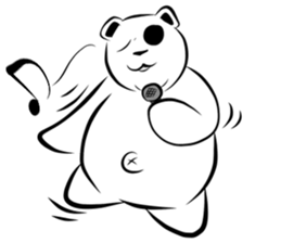 blueteria bear (EN) sticker #6870776