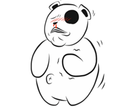 blueteria bear (EN) sticker #6870778