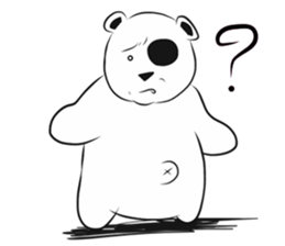 blueteria bear (EN) sticker #6870779