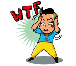 Nongwin Dektai  (English Version) sticker #6870824