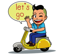 Nongwin Dektai  (English Version) sticker #6870825