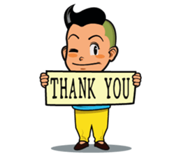 Nongwin Dektai  (English Version) sticker #6870828