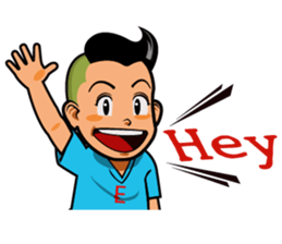 Nongwin Dektai  (English Version) sticker #6870836