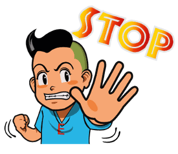 Nongwin Dektai  (English Version) sticker #6870843