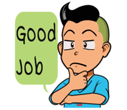 Nongwin Dektai  (English Version) sticker #6870846