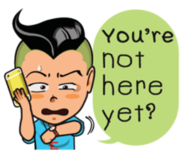 Nongwin Dektai  (English Version) sticker #6870853