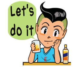 Nongwin Dektai  (English Version) sticker #6870857