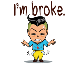 Nongwin Dektai  (English Version) sticker #6870862