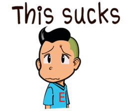 Nongwin Dektai  (English Version) sticker #6870863