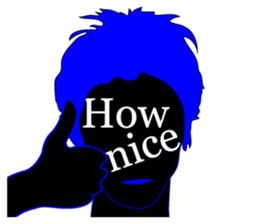 (EN)It's written all over your face sticker #6871066