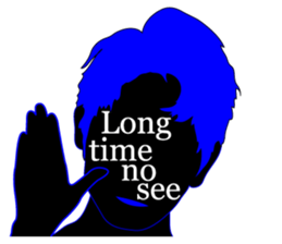 (EN)It's written all over your face sticker #6871072