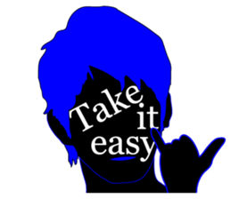 (EN)It's written all over your face sticker #6871078