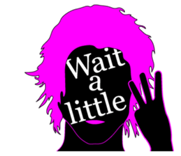 (EN)It's written all over your face sticker #6871079