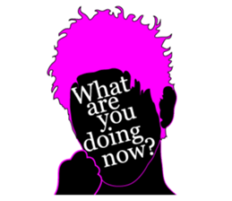 (EN)It's written all over your face sticker #6871085