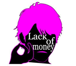 (EN)It's written all over your face sticker #6871091