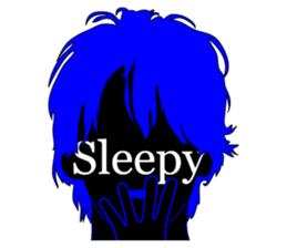 (EN)It's written all over your face sticker #6871096