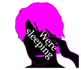 (EN)It's written all over your face sticker #6871097