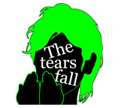 (EN)It's written all over your face sticker #6871101