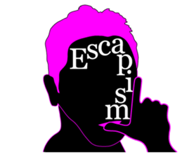 (EN)It's written all over your face sticker #6871103