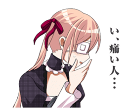 2nd grade syndrome girl 3 sticker #6871143