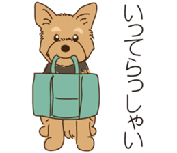 YO! YO! Yorkie!! sticker #6871325
